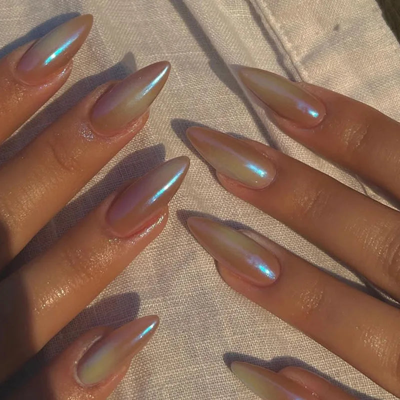Unhas postiças simples vermelho vinho com cola, comprimento médio, amêndoa, unhas postiças, vestíveis, cabeça redonda, oval, cobertura total