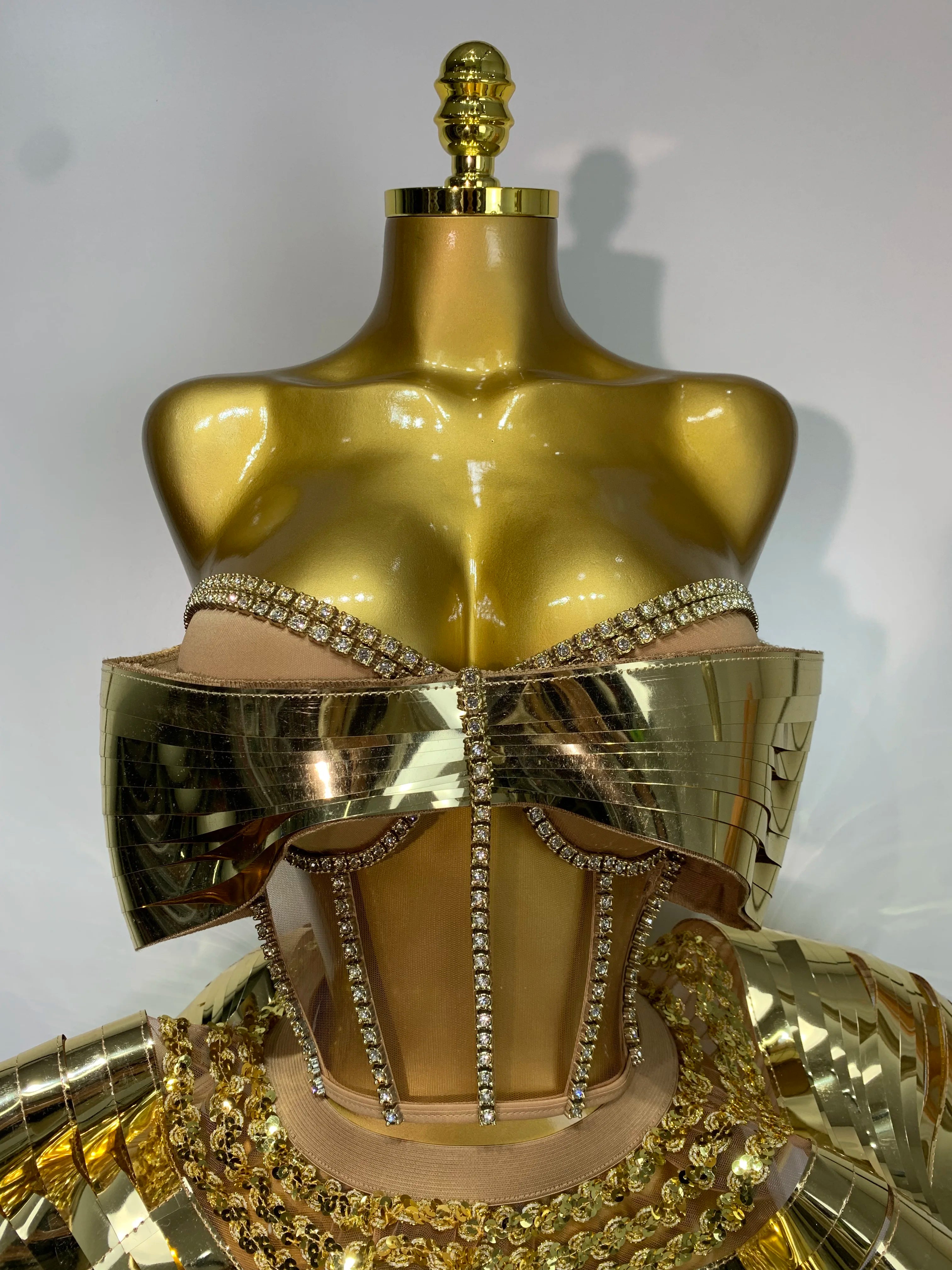 Women Stage Performance Costume Two Piece Set Silver Sequins Rhinestone Fancy Outfit Sexy Backless Shiny Birthday Party Dresses