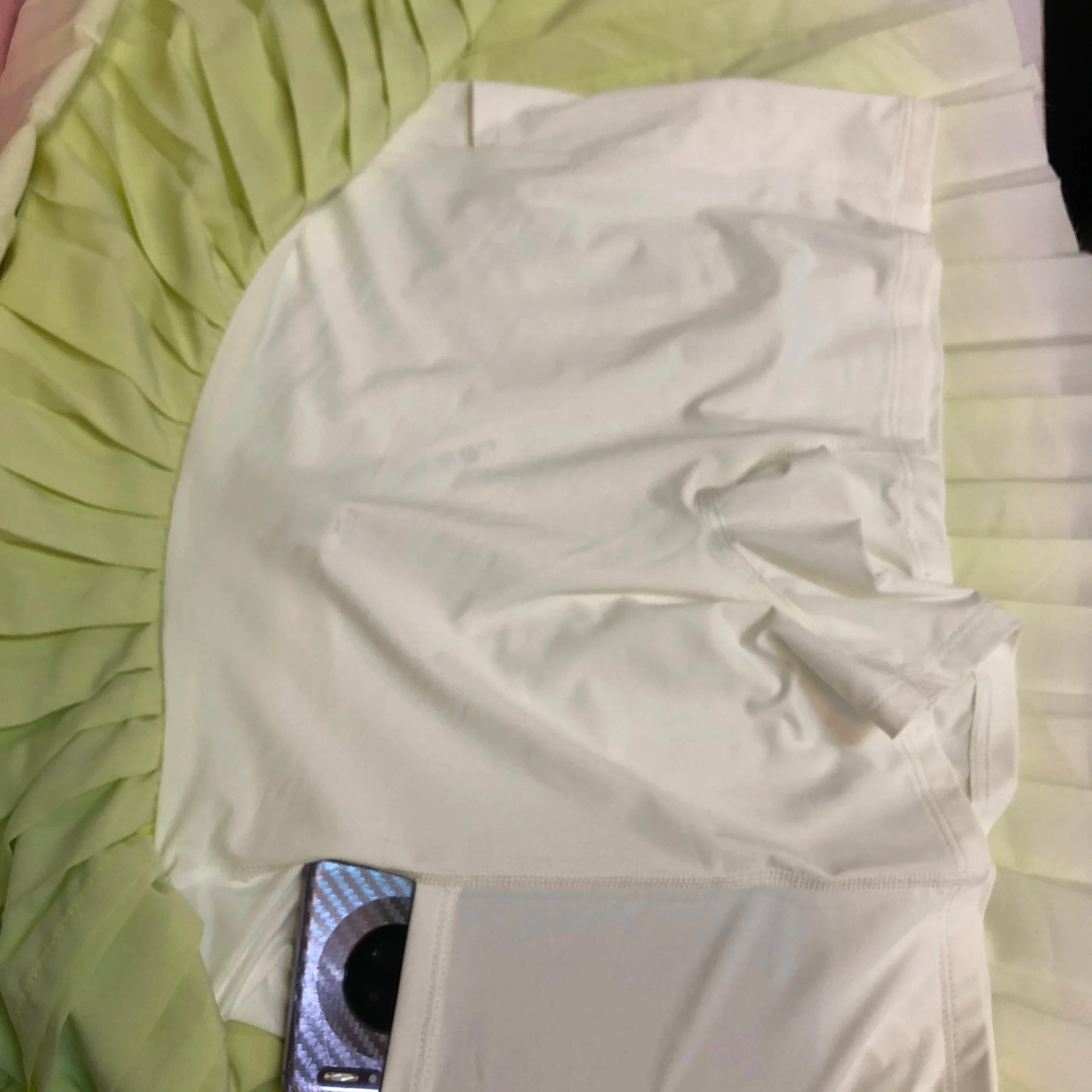 Women Gradient Double Layer Pleated Skirt Sports Golf Tennis Skirts Gym Fitness Running Yoga Soft Short Athletic Workout Skort