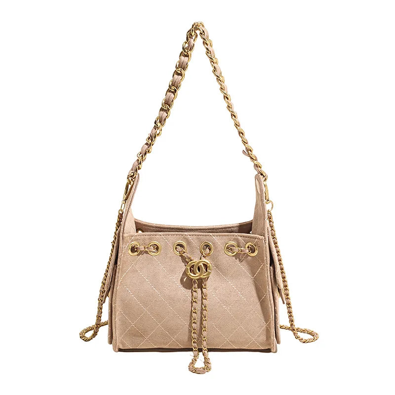 2025 Women's Large Capacity Bucket Bag, Vegan Leather Multi-way Crossbody Tote, Minimalist Casual Chic Handbag for Work Commute