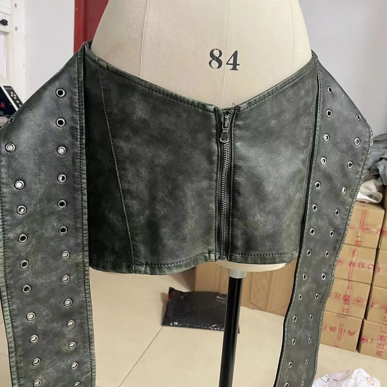 Women Y2K Sexy Mini Leather Skirt Dropped Low Waist PU Hot Skirt