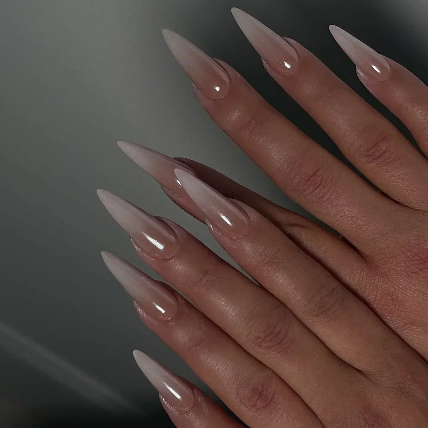 24 peças unhas postiças com cola amêndoa preto vermelho gradiente design destacável strass acrílico unha postiça longa stiletto unhas de pressão