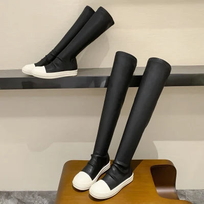 Shoes Winter Casual Women Boots Black Over the Knee Boots Sexy Female Autumn Winter lady Thigh High Boots