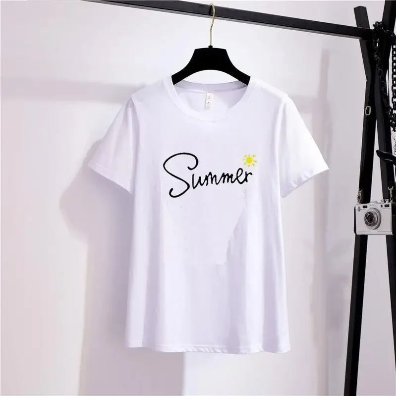 Women's Skirt Ripped Skirts for Woman Lace Clothes with Pocket Blue Patchwork Premium Luxury New in Harajuku Korean Style A Line One Piece T-Shirt 03