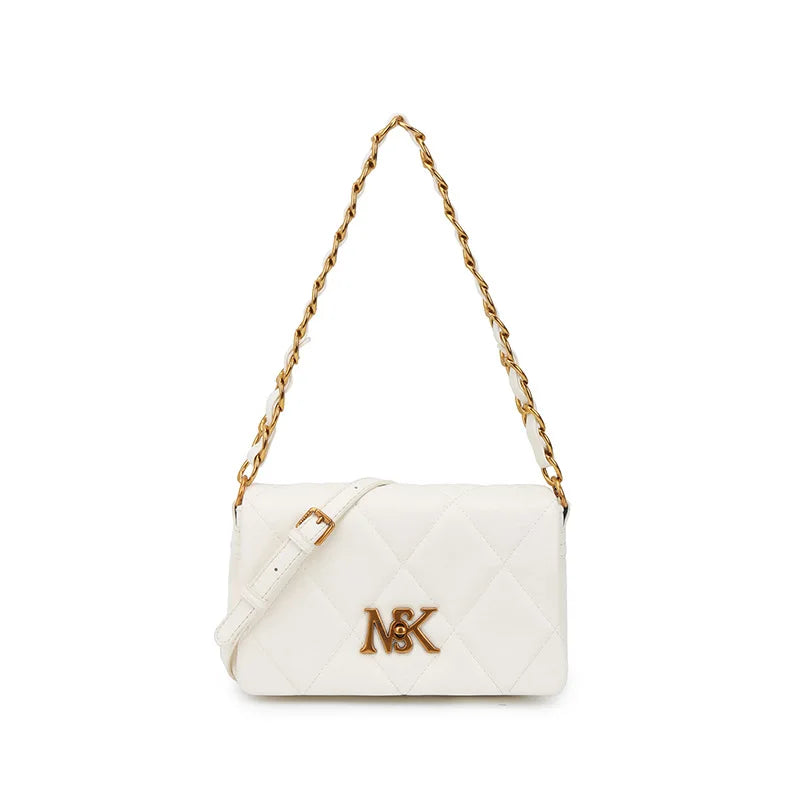 2025 Spring Diamond Chain Bag - Small Crossbody/Underarm Purse, Vintage & Chic Design, Lightweight Women's Fashion Accessory