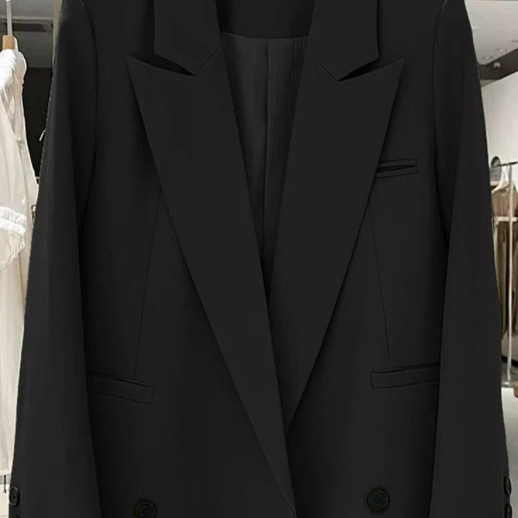 Chic Office Lady Blazer Women's Coats Spring Autumn Female Tops Street Trend Ladies Outerwear Blazers for Women Jacket Clothing