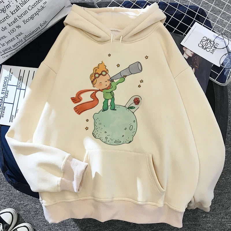the Little Prince hoodies women streetwear anime sweatshirts Hooded Shirt female japanese sweater 78169
