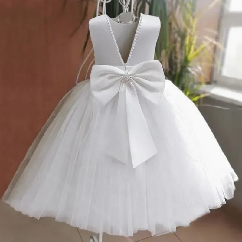 Christmas Dress for Teen Girls New Long Dresses for Pageant Prom Elegant Xmas Costumes Wedding Party Bridesmaid Backless Gown C00788-B