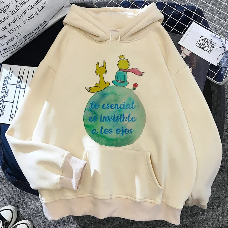 the Little Prince hoodies women streetwear anime sweatshirts Hooded Shirt female japanese sweater 78911