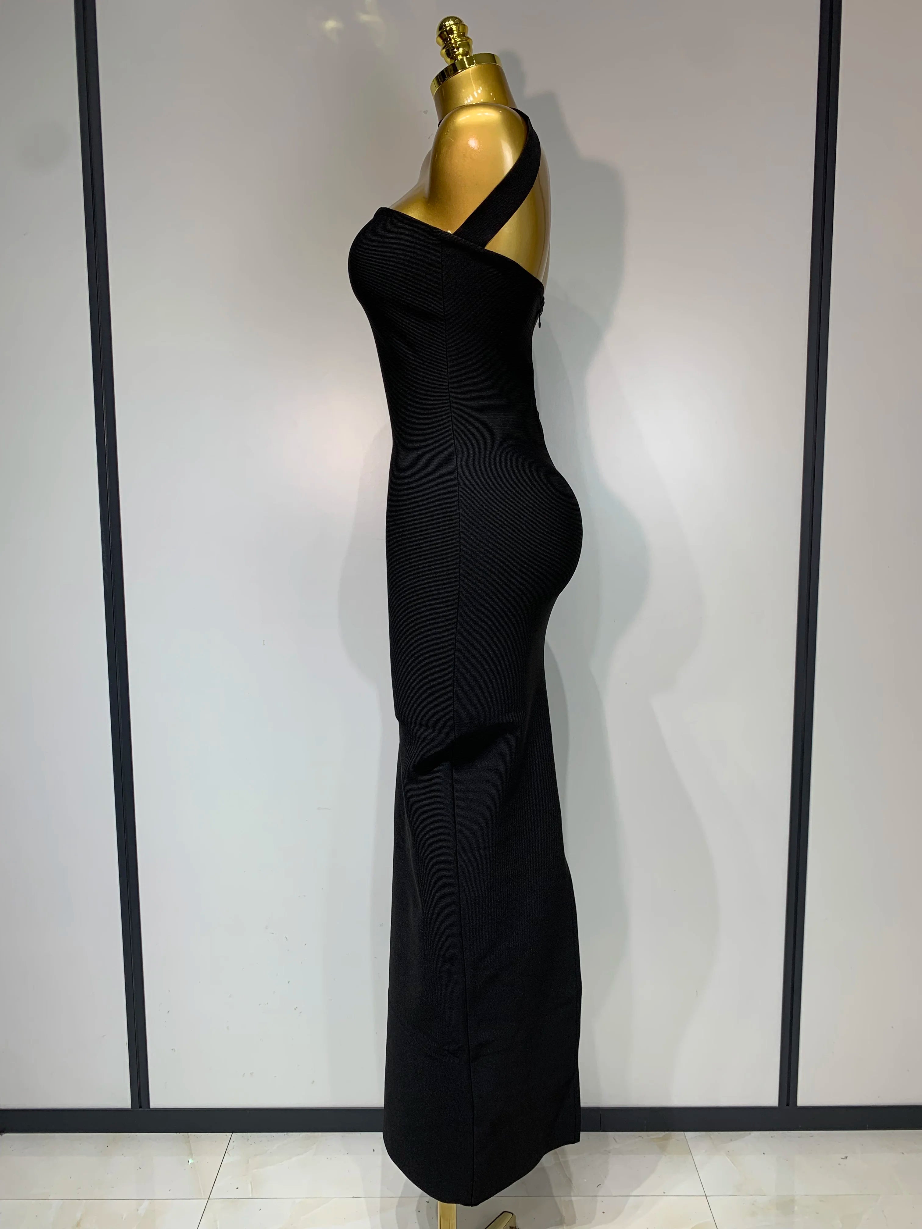 Women Sexy Backless Bodycon Bandage Dress Sleeveless Maxi Long Elegant Dresses 2025 Luxury Birthday Dress Club Party Outfit