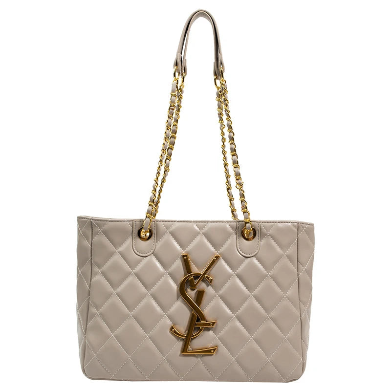 Elegant Women Designer Shoulder Bag Luxury Leather Crossbody Bag High End Tote Vintage Classic