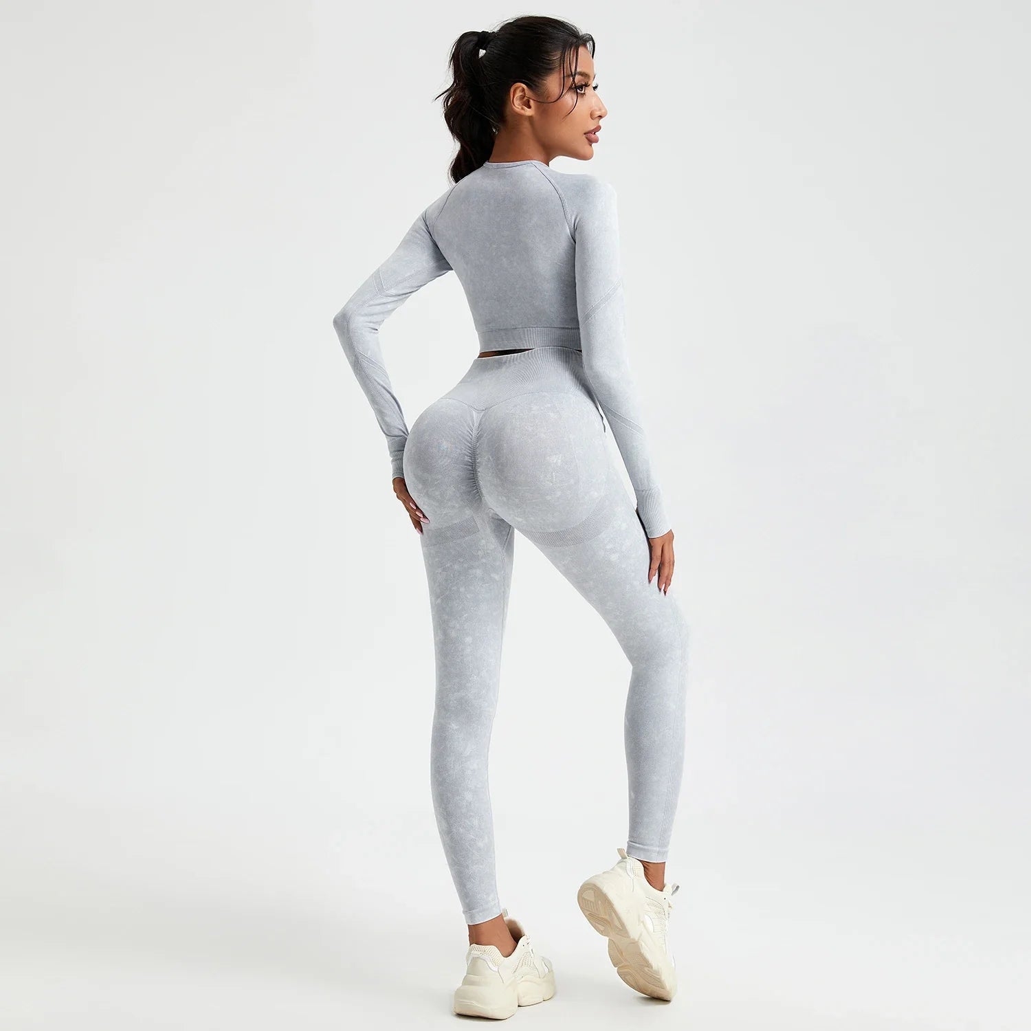 Wash Autumn Pant Sets Skinny Stretch Sport Pant Sets Beautiful Activewear