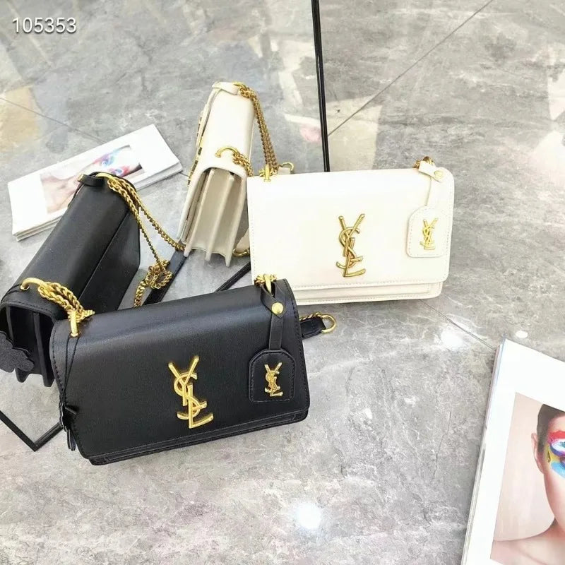 2025 new women's shoulder messenger bag fashion chain bag versatile