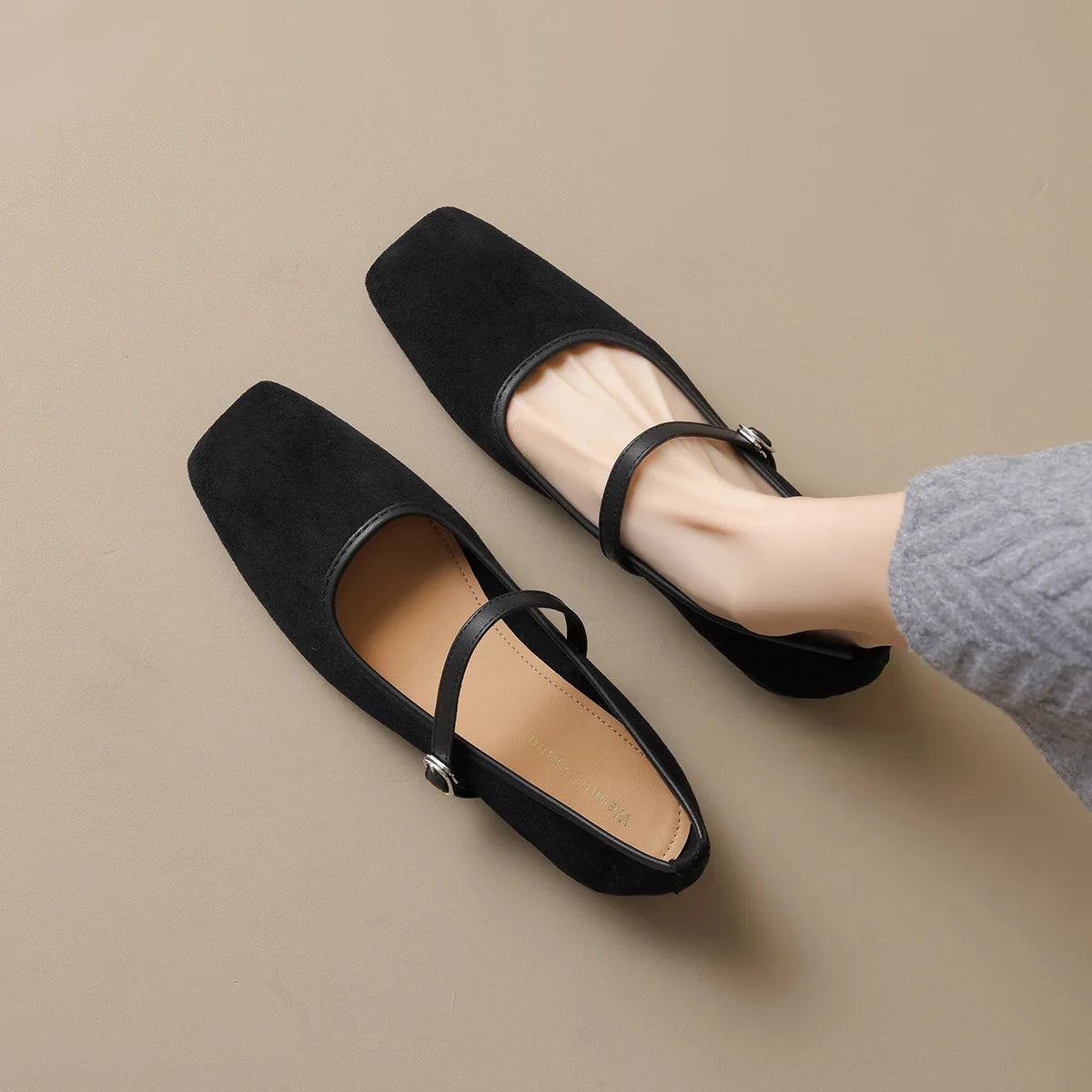 spring women's shoes Fashionable design Marie-Jane shoes Women's casual high heels and boat shoes Office and party wear