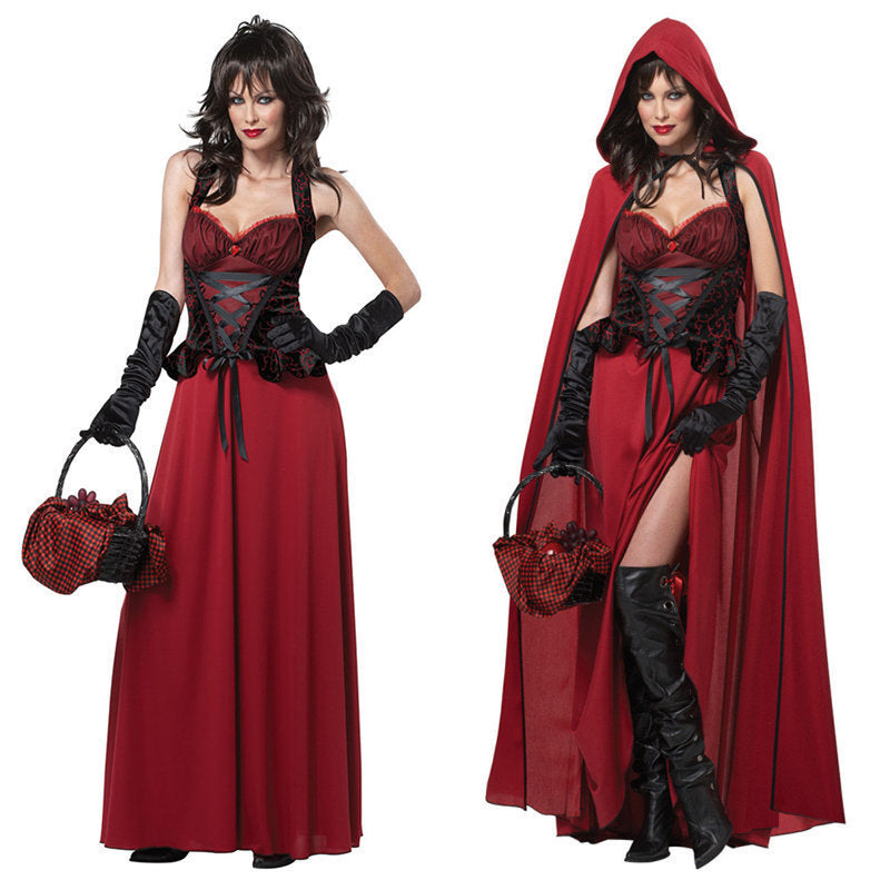 Halloween costume game costume Red