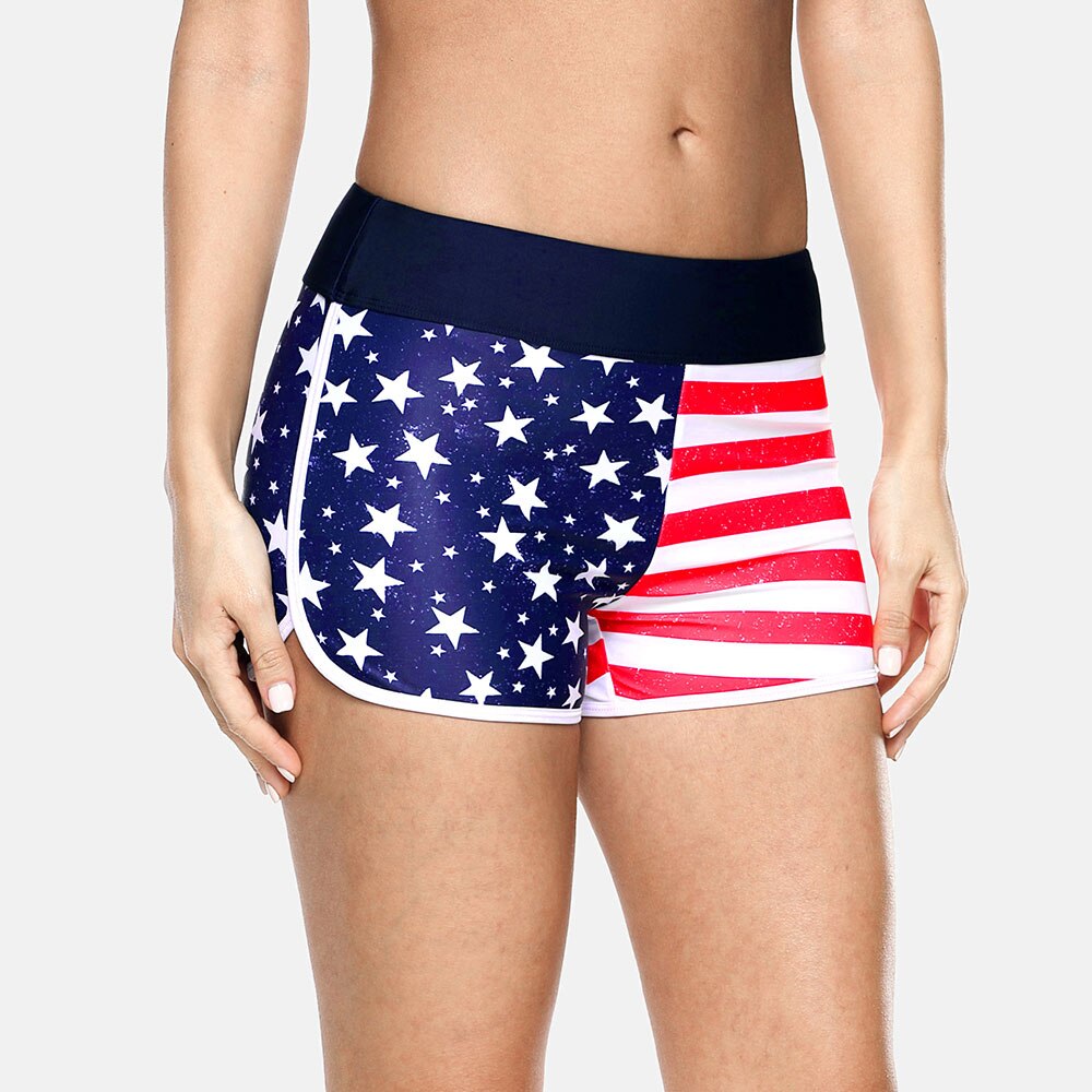 Women Swimshorts American Flag Beach Shorts Swimwear Briefs Man Swimsuits Trunks Sea Short Bottoms