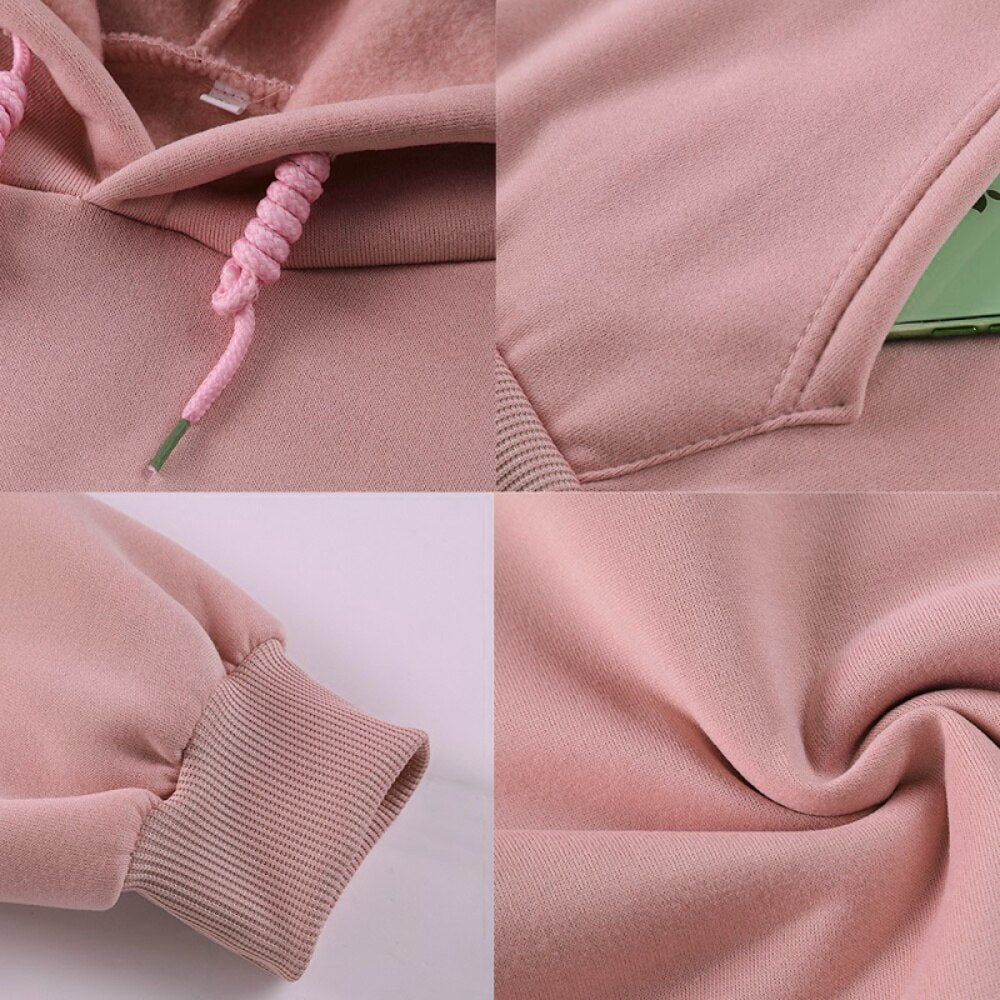 Hoodie Sweatshirts Women Pullover Harajuku Tracksuit Girl Hoodie Streetwear Casual Fashion Clothes