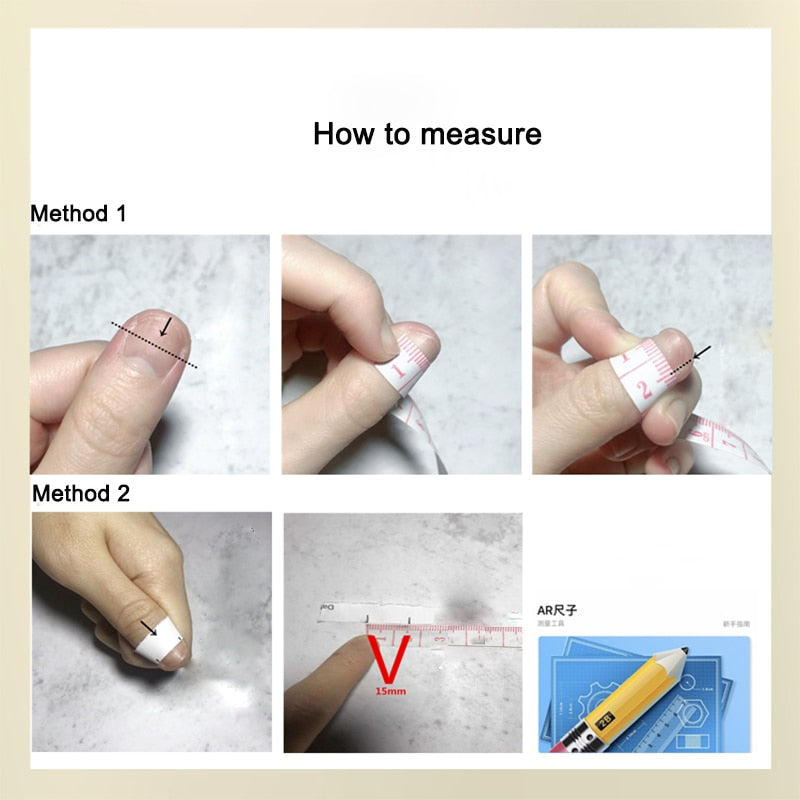 Handmade Luxury Press On Nails WIth Rinestone Fake Manicuree Decoration Wearable Full Cover With Design Acrylic Nail For Girls