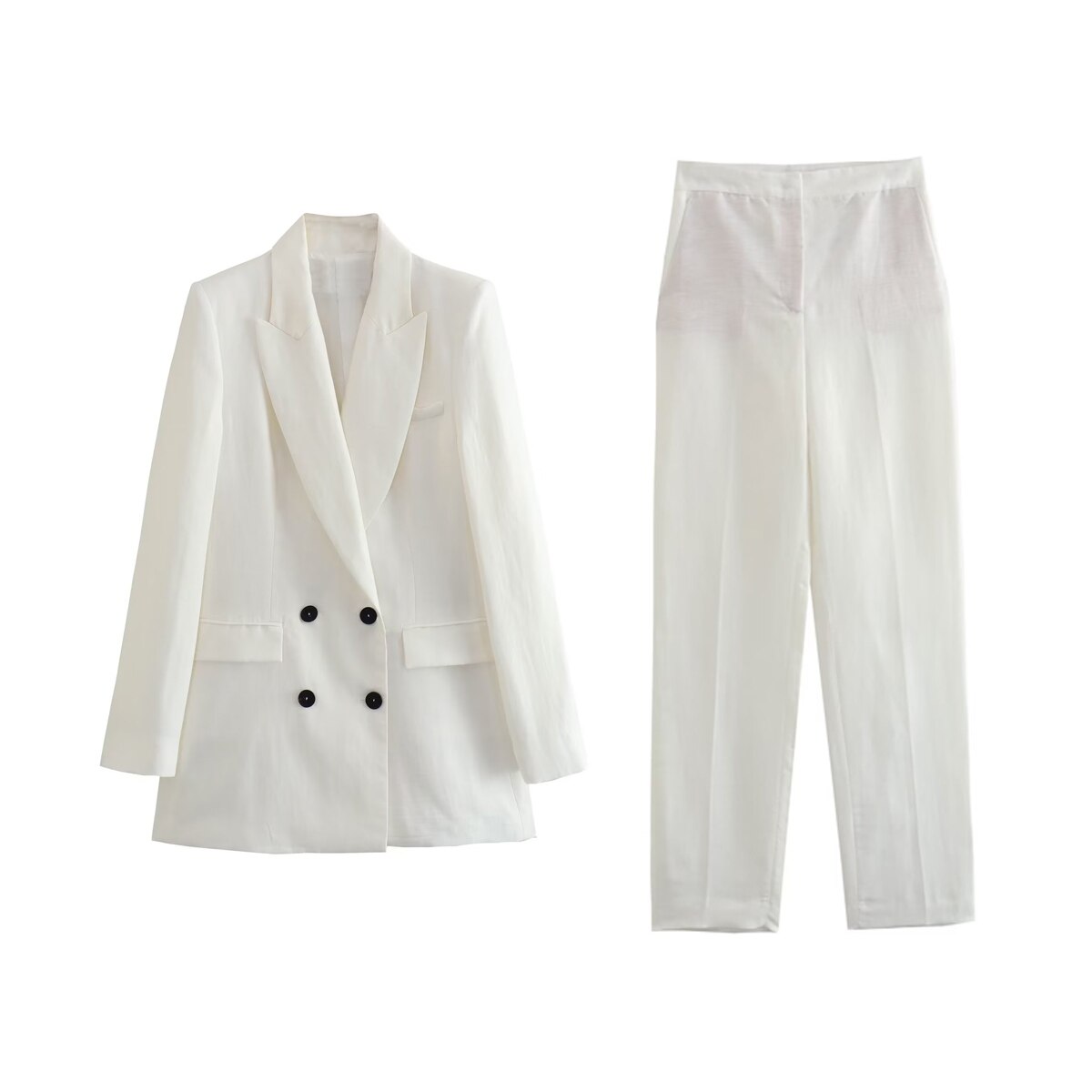 Fashion Women's Suit Set Autumn Outfits for Women Women's Suits Set 2 Elegant Pieces Woman Pants Chic Trouser Blazer