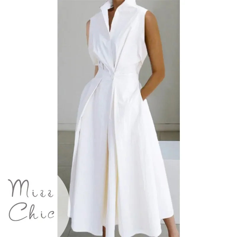 S-5XL Korean Fashion Long Sleeve Shirt Dress Chic Turndown Neck Ruched Maxi Dress Women Autumn Winter Clothes Streetwear