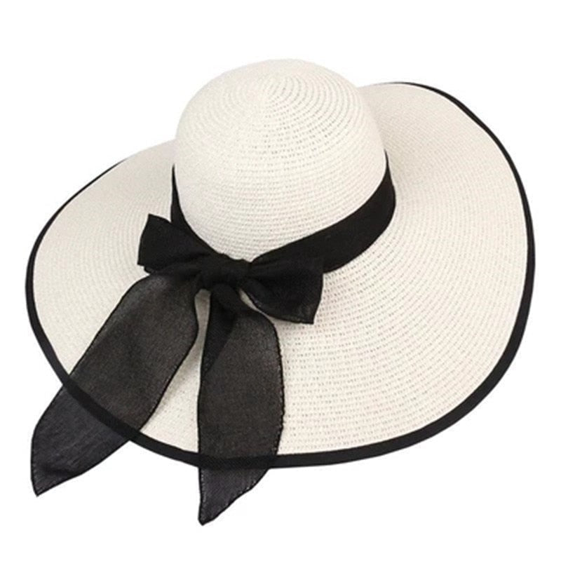 Seaside Photo Beach Straw Hat Children Summer Large Brim Sunscreen Shading Simple Fashion Large Brimmed Hat Sun Hat Beach Hat