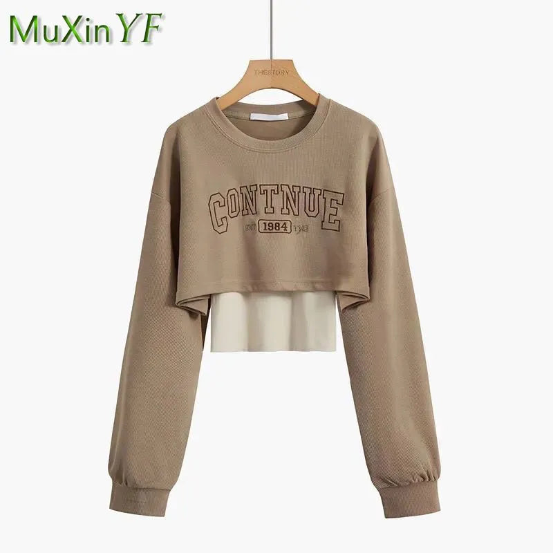 Women's Autumn Tracksuit Suit Korean Elegant Casual Short Long Sleeve Sweater+Vest+Spoort Pants 3 Piece New Matching Set