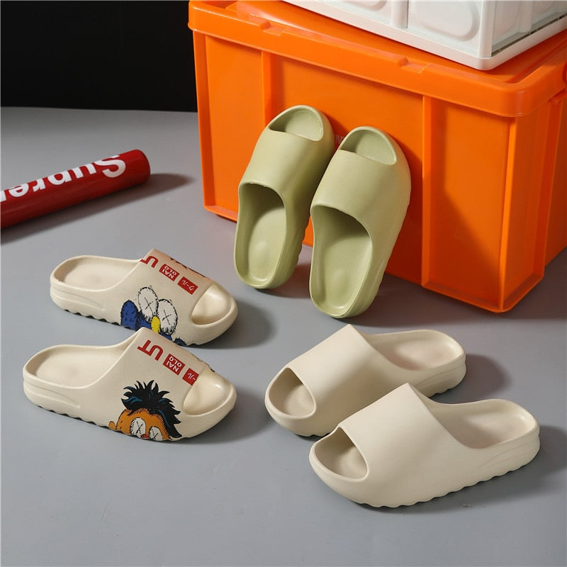 Men Women Slippers Orginal Sandals Women Beach Casual Shoes EVA Slides Original Men Flip-flops Summer Summer Sandal Men's