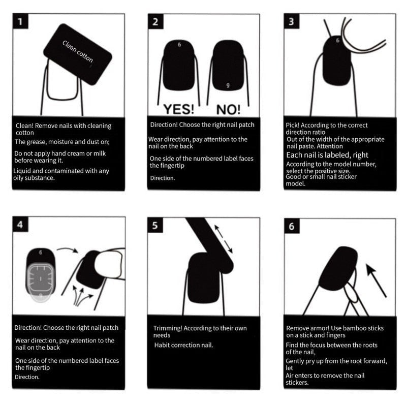 Handmade Y2k Press On Nails Reusable Decoration Fake Nails Full Cover Artificial Manicuree Wearable XS S M L Size Nails Art