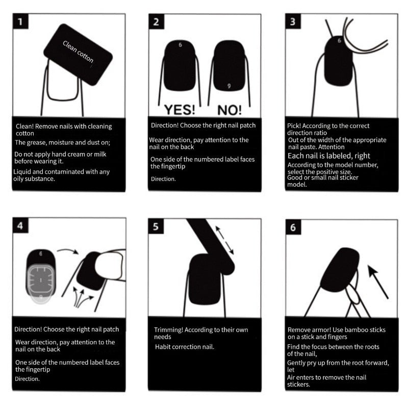 Handmade Y2k Press On Nails Reusable Decoration Fake Nails Full Cover Artificial Manicuree Wearable XS S M L Size Nails Art