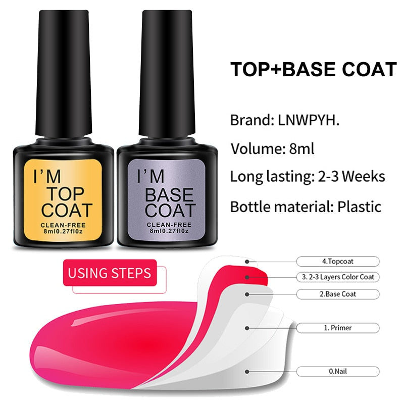 Nail Kit 54/36W UV LED Nail Lamp Dryer 10/4 Colors UV Gel Nail Polish Kit Manicure Art Tools Set Top Base Nail Drill Machine set