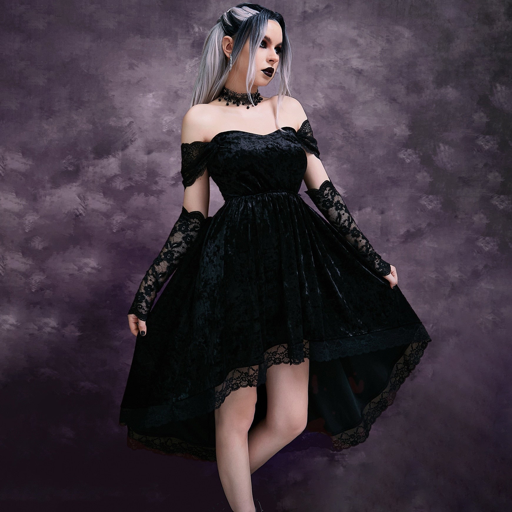 Spring Hoco Gothic Dress Goth Lolita Y2K Mini Party Draped Bodycon Vintage Birthday for Women Satin Plus Size 2XL