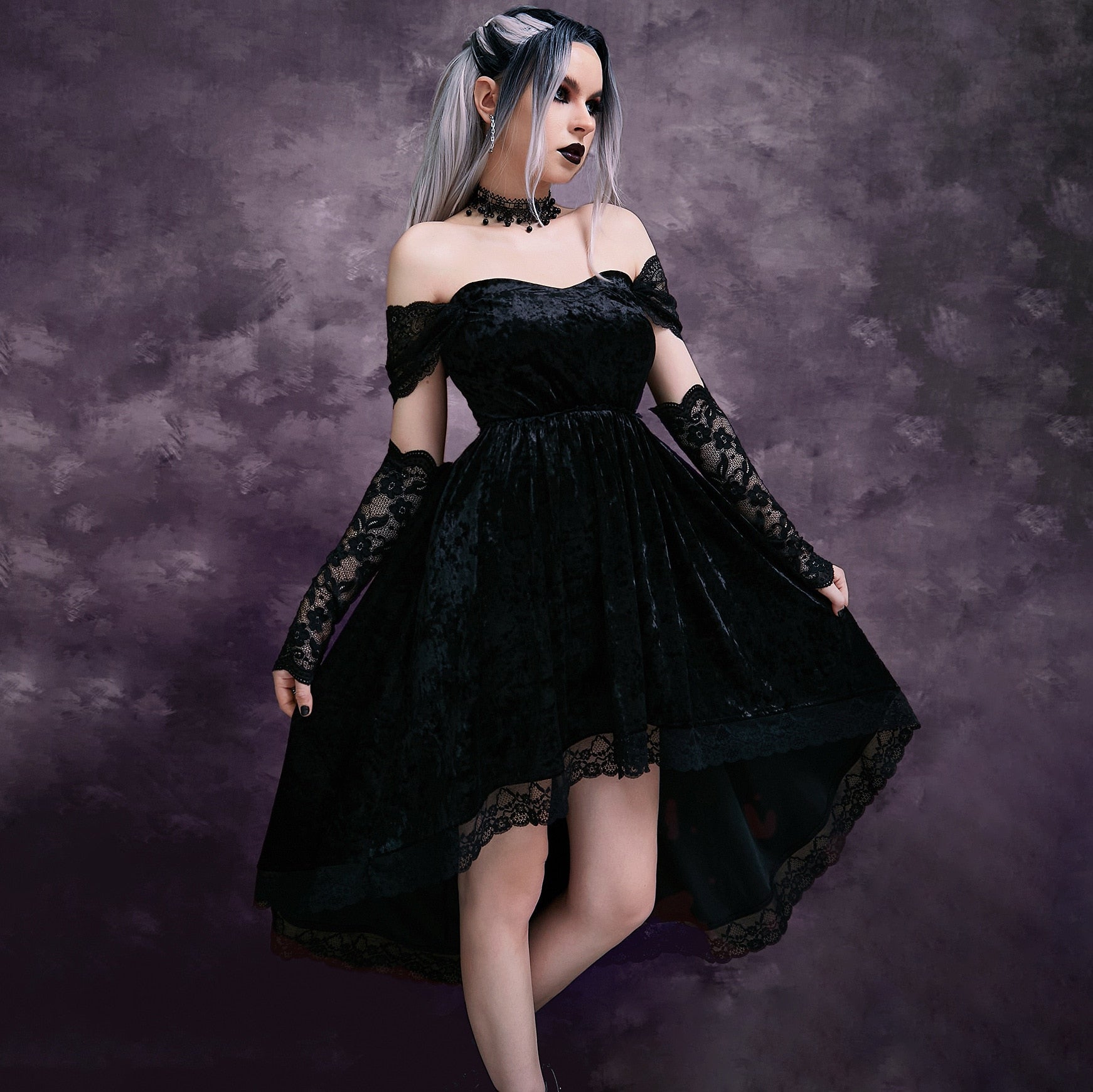 Spring Hoco Gothic Dress Goth Lolita Y2K Mini Party Draped Bodycon Vintage Birthday for Women Satin Plus Size 2XL