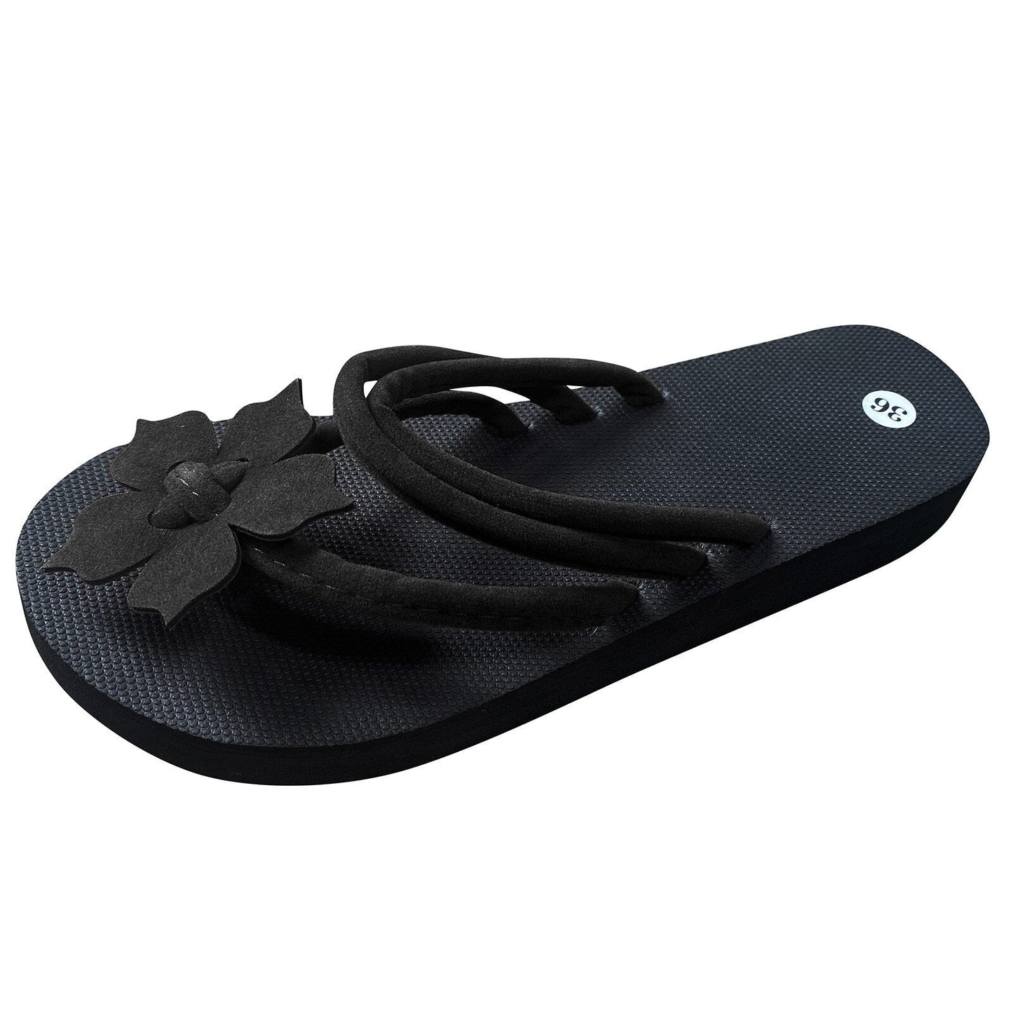 2023 Women Slippers Outdoor Light Weight Cool Shoes Ladies Flat Flip-flop Black Non-slip Basic Home Sandals Chaussures Femme