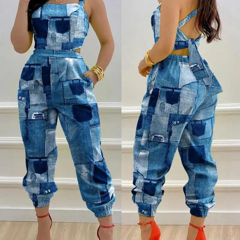 Summer Club Outfits For Women Jumpsuits For Mulheres 2023 Mono Manga Corta Mujer Bodycon Jumpsuit Sexy Holiday Outfits Bodysuit