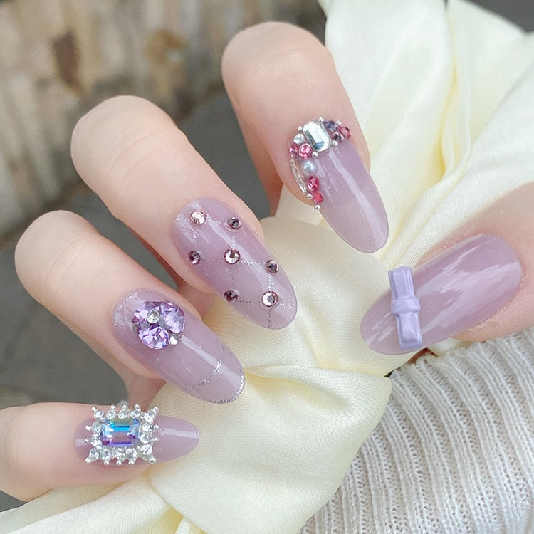 Sea Wave Carp Japanese Style Doodle False Nails Detachable Nude Pink Long Coffin Fake Nails with Glue Full Cover Press on Nails