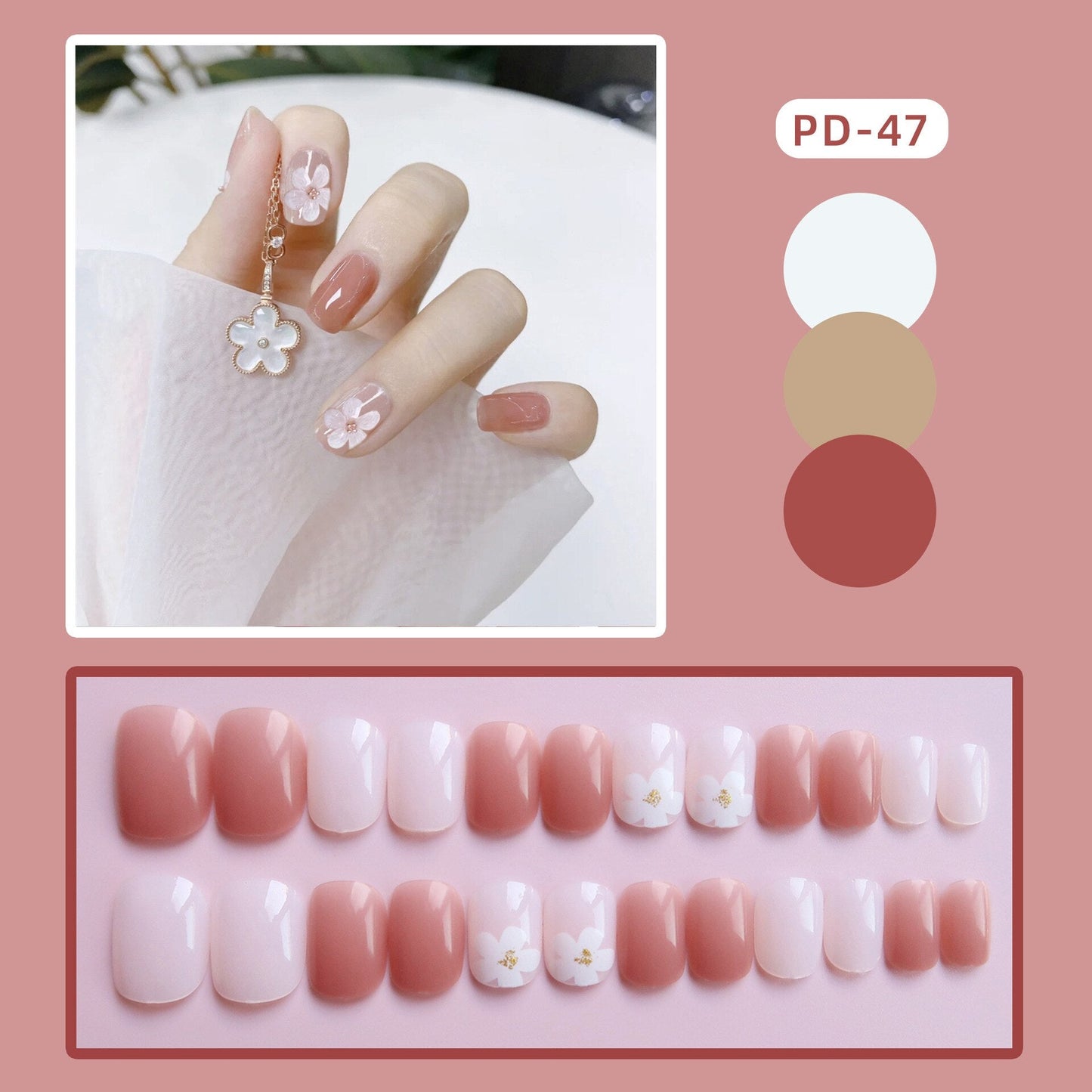24pcs Lemon Short Wear Tips Nail False Patch Press on Nails Supplies for Professionals Artifical Fake Nails Faux Ongles Uñas