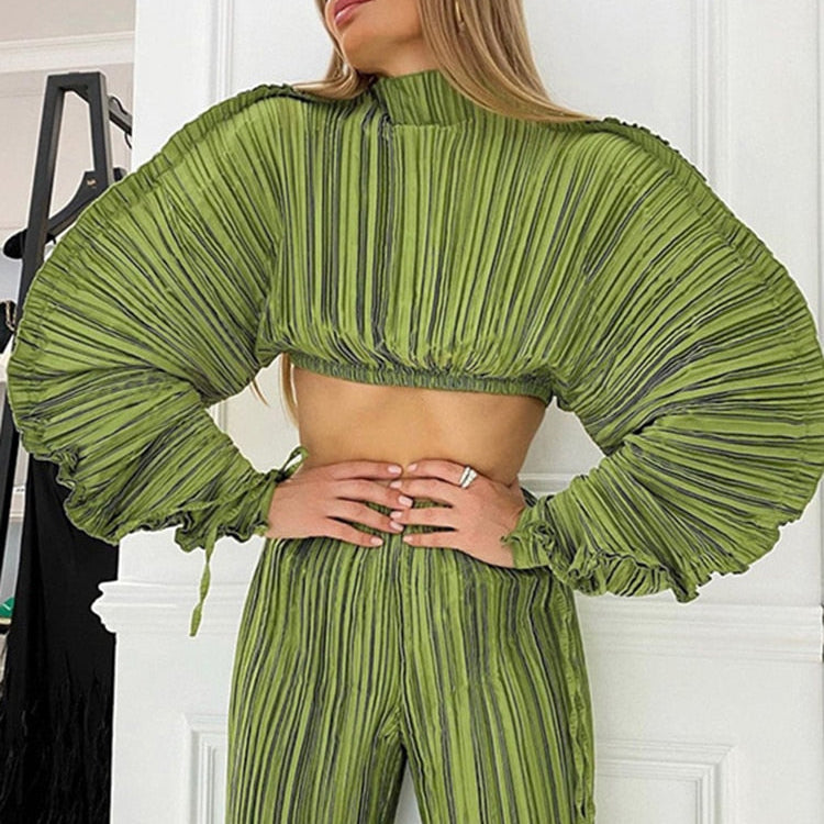 Spring Loose Soild Crop Tops For Women Long Sleeve Fashion Sweatshirts Female Sexy Black Green Casual T Shirts Sweatshirts