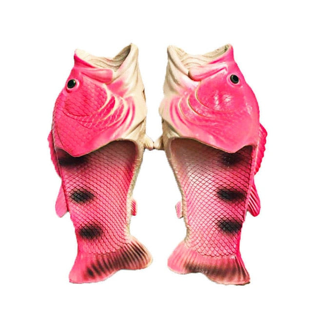 Lobster Slippers Men Funny Animal Summer Flip Flops Cute Beach Shower Casual Shoes Women Unisex Big Size Soft Home Slippers Pink