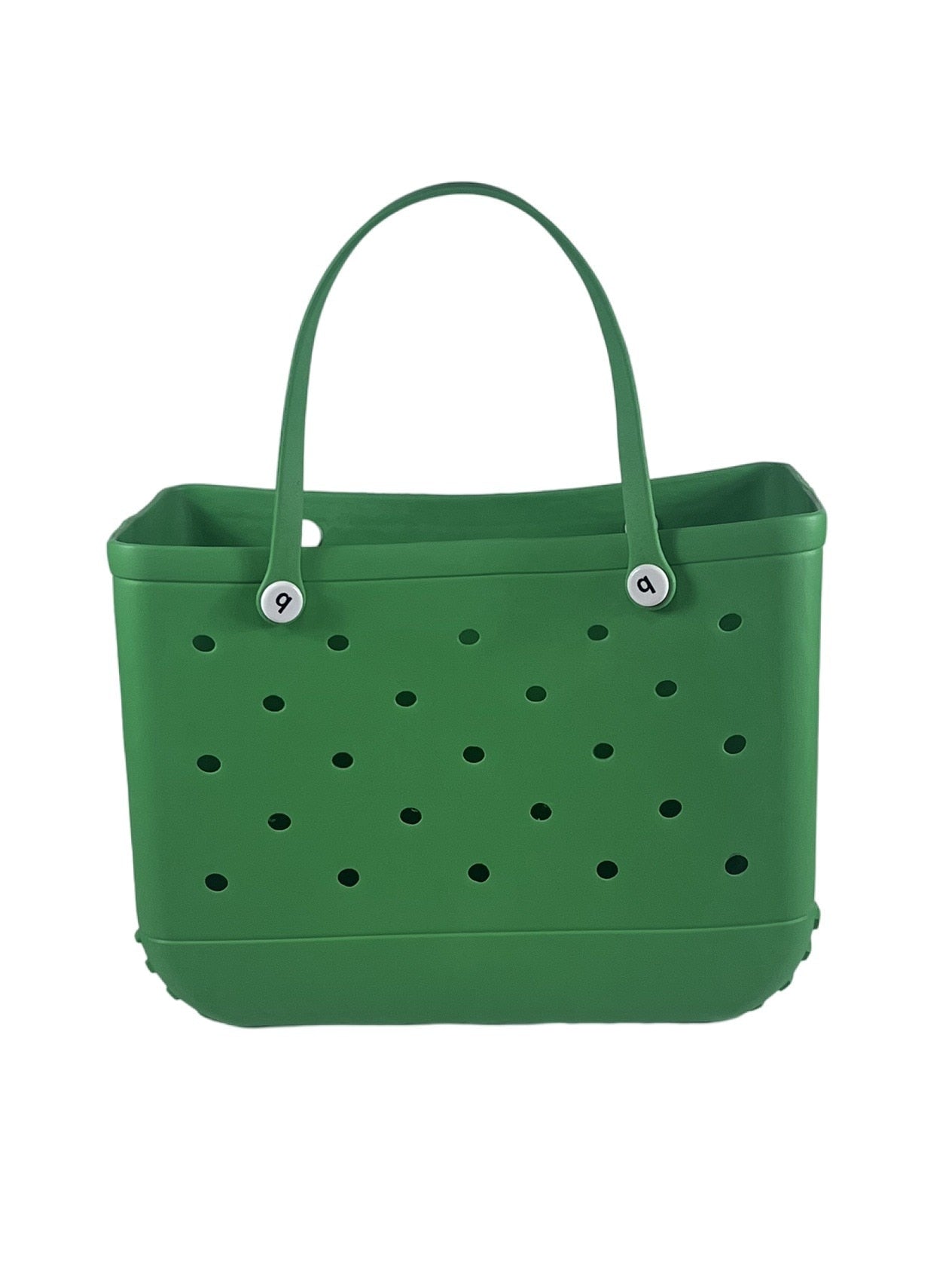 Rubber Beach Bags Waterproof Sandproof Large Size Outdoor EVA Portable Travel Bags Washable Tote Bag For Beach Sports Market Emerald green