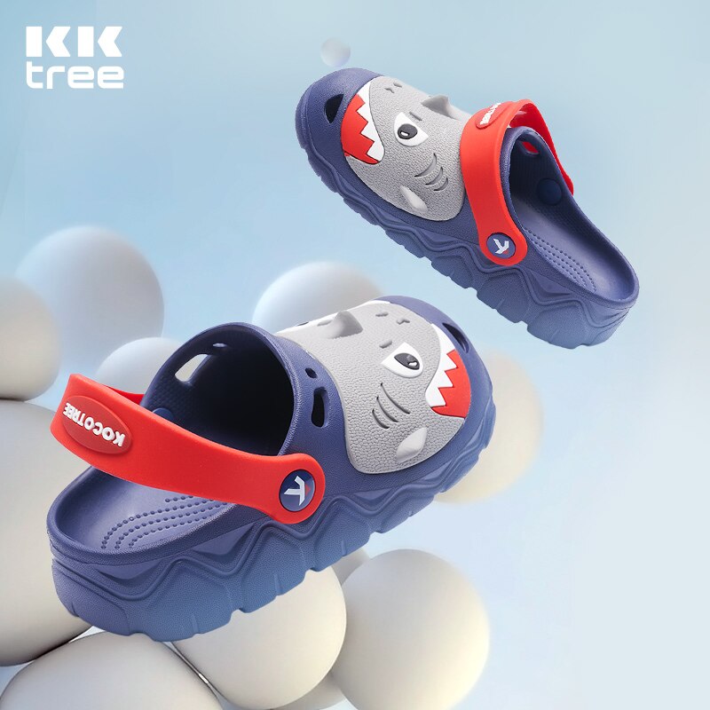 Kocotree Children's Slippers For Boys and Girls Summer Anti Slip Baby Hole Shoes Indoor Home Sandals and Slippers