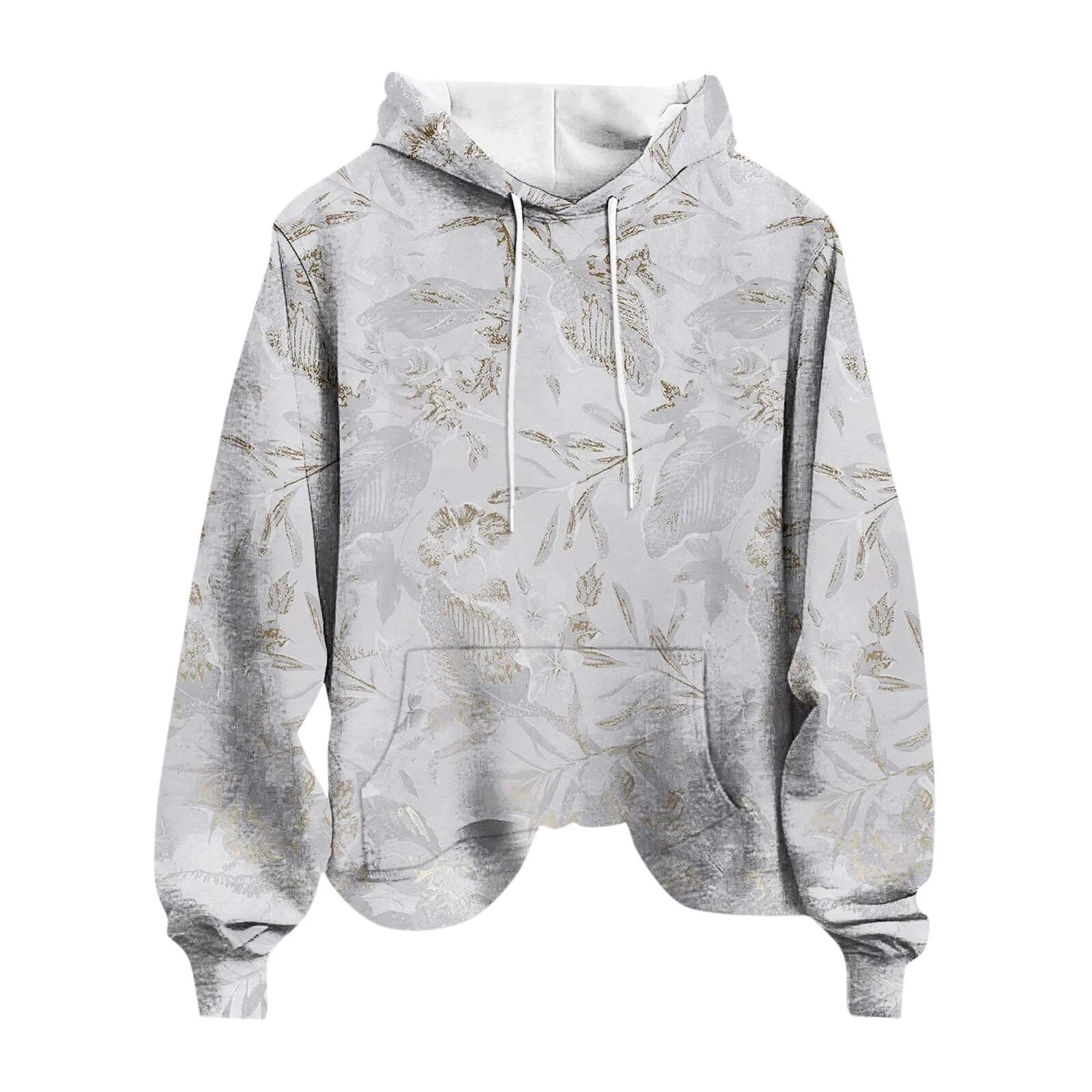 Women'S Sweatshirt Unique Hooded Women Pullover Winter Casual Long Sleeves Print Women Sweatshirts 빅사이즈 여성의류