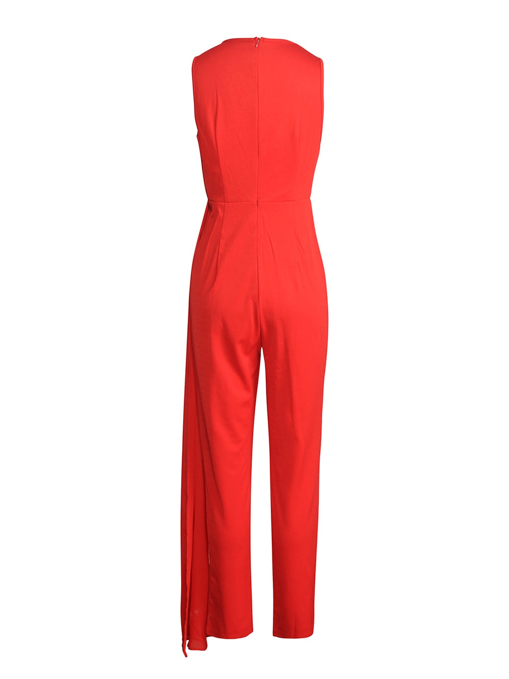 Fashion Sequin Print V-neck Jumpsuit Women Office Lady Elegant Sleeveless Jumpsuit Casual Overalls for Women