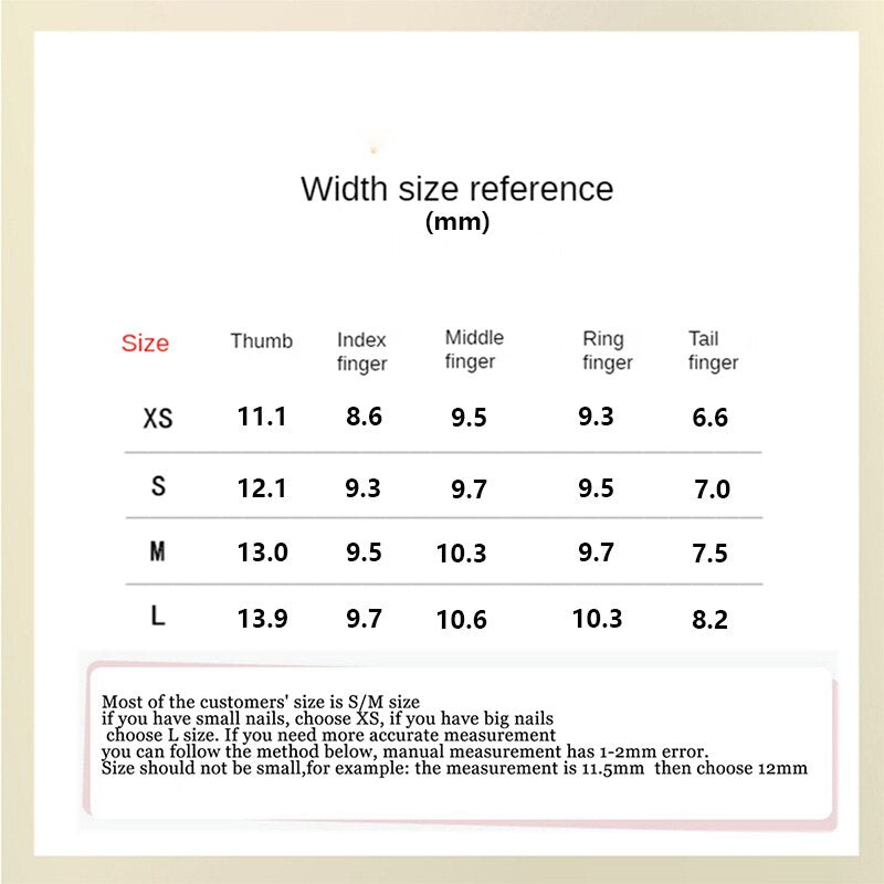 Cute Kawaii Korean Wearable Artificial Nails Handmade French False Tips Short Oval Cover Manicuree Decoration Press On Nails