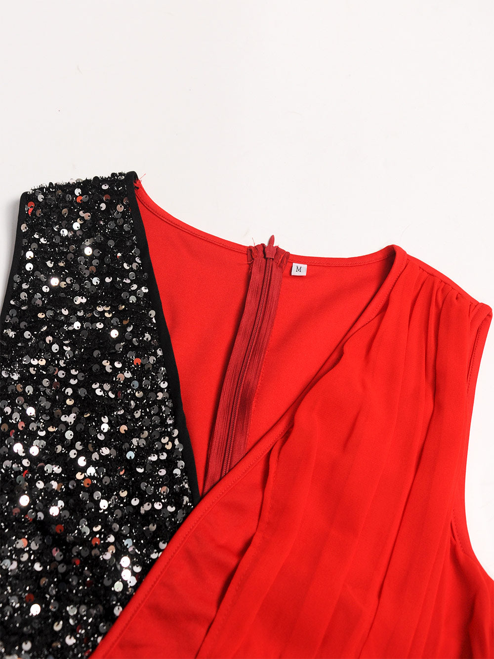 Fashion Sequin Print V-neck Jumpsuit Women Office Lady Elegant Sleeveless Jumpsuit Casual Overalls for Women
