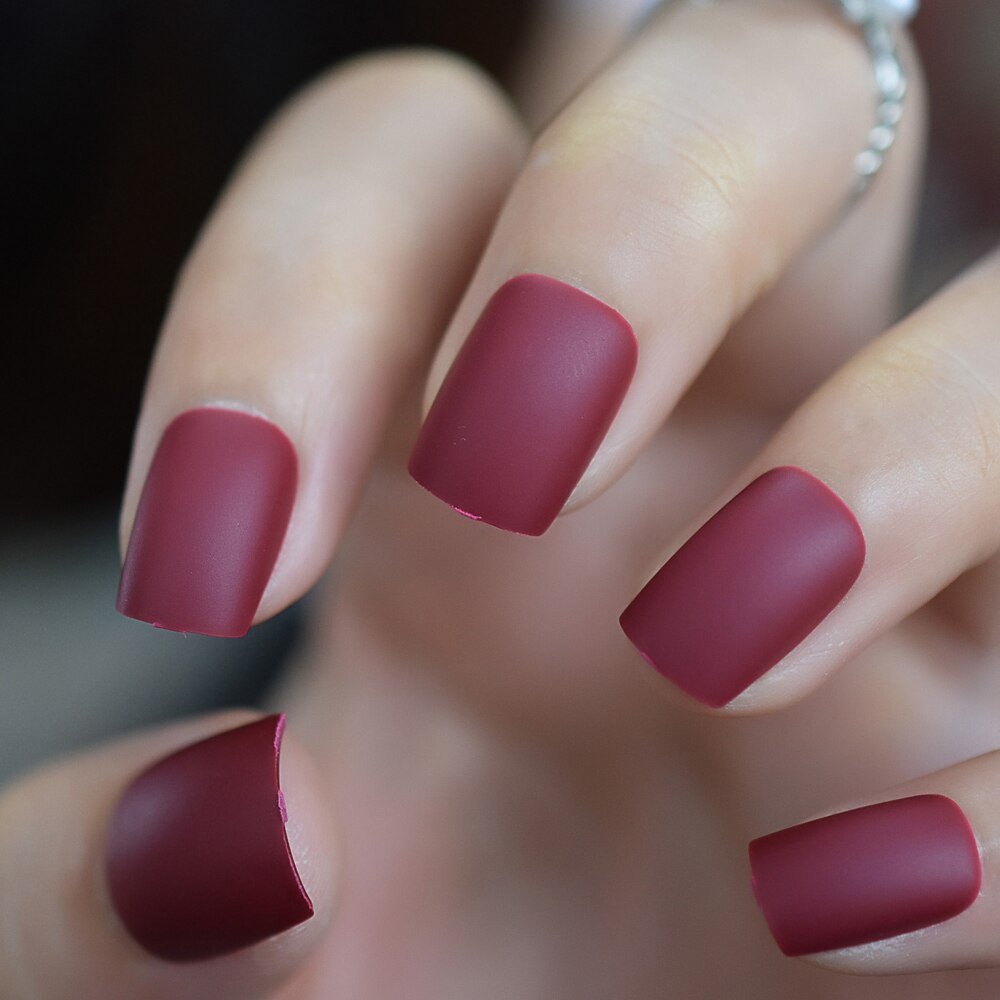 Glossy Gradient Rainbow Ombre French Press on Nails Almond Fake Nails Stiletto Oval Pointed Manicure False Nails Finger Tips