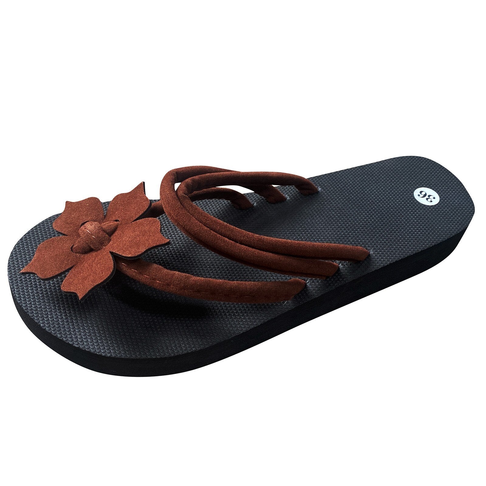 Women Slippers Outdoor Light Weight Cool Shoes Ladies Flat Flip-flop Black Non-slip Basic Home Sandals Chaussures Femme