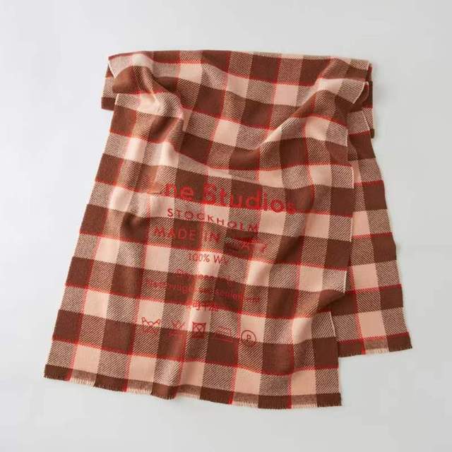 New Scarf Autumn and Winter Multicolor Thickened Plaid Scarf The Same Length Warm Shawl For Men and Women Scarves