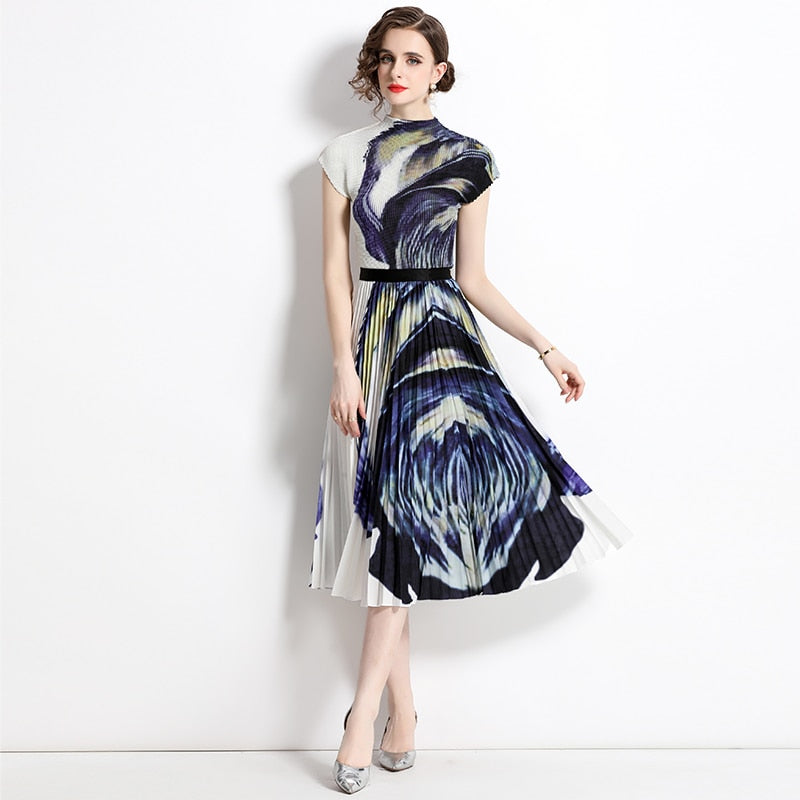Summer Sets With Skirts Mid Length Suit for Women Slim Fit Two Piece Y2k Elegant Skirt Set Short Sleeve Vacation Outfits