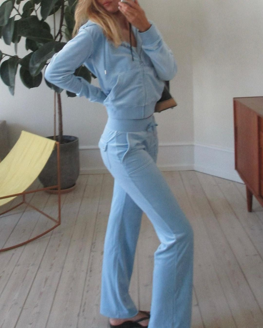 Women Autumn Winter Outfits Casual Zipper Sweater Hoodie Set High Waist Skinny Pants Suits Knitted Womens Y2k Two Piece Set