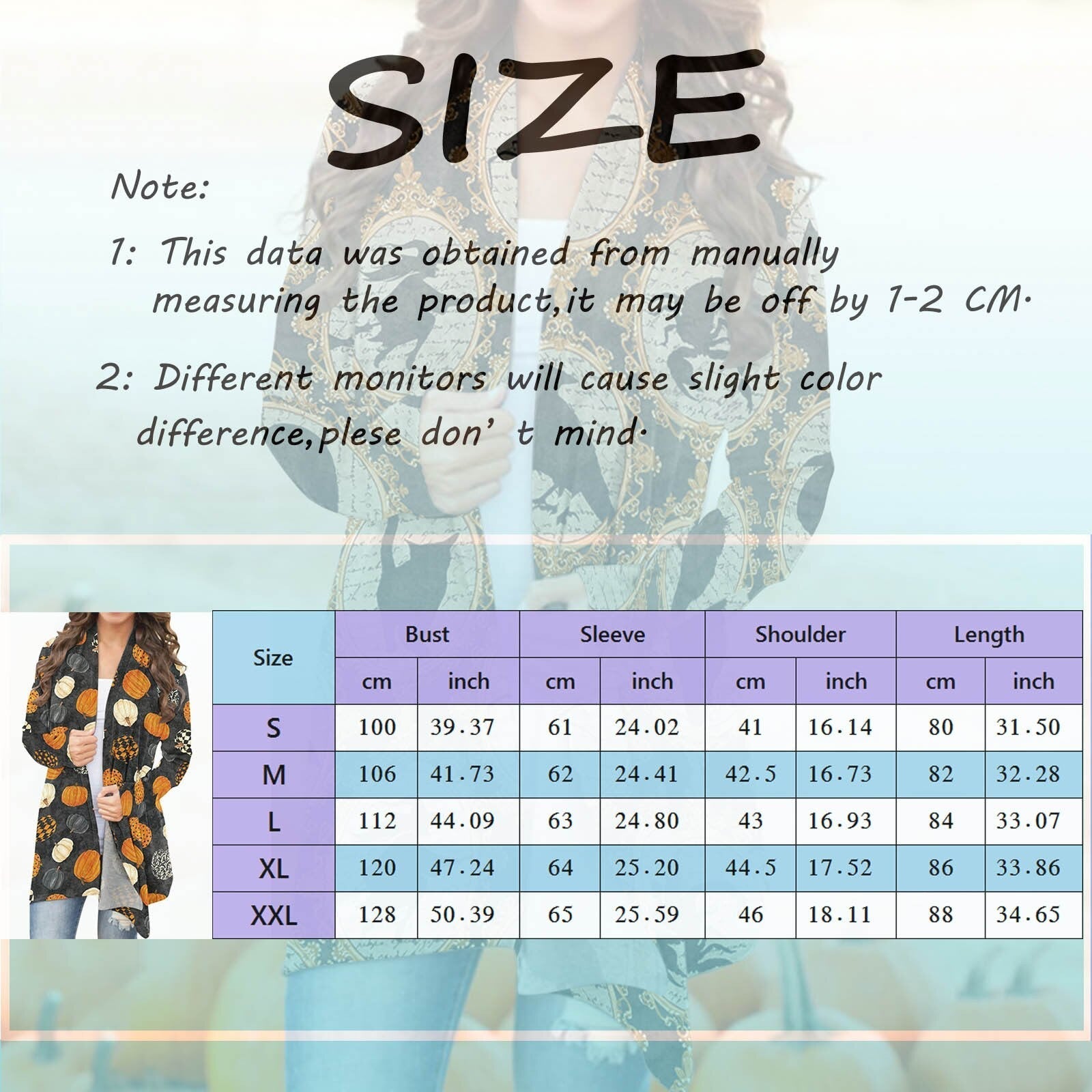 Halloween Skull Black Cat Print Long Sleeve Cardigan Autumn Winter Casual Open Stitch Long Top Ladies Elegant Cardigan Outerwear